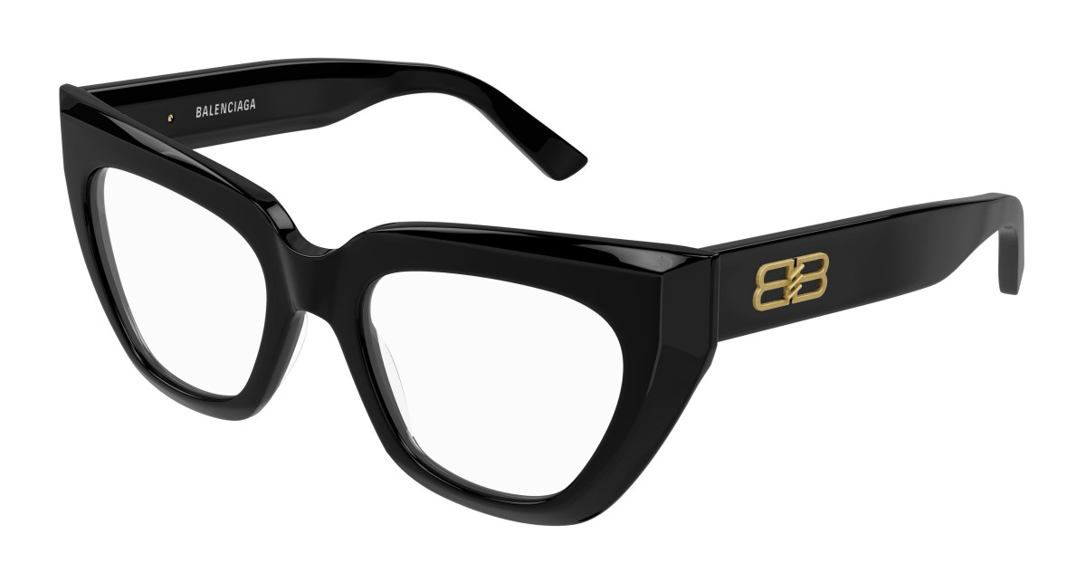 Lunettes de Vue Balenciaga BB0238O 001 Noir