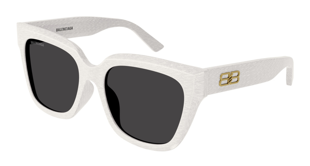 Lunettes de Soleil Balenciaga BB0237SA 004 Blanc