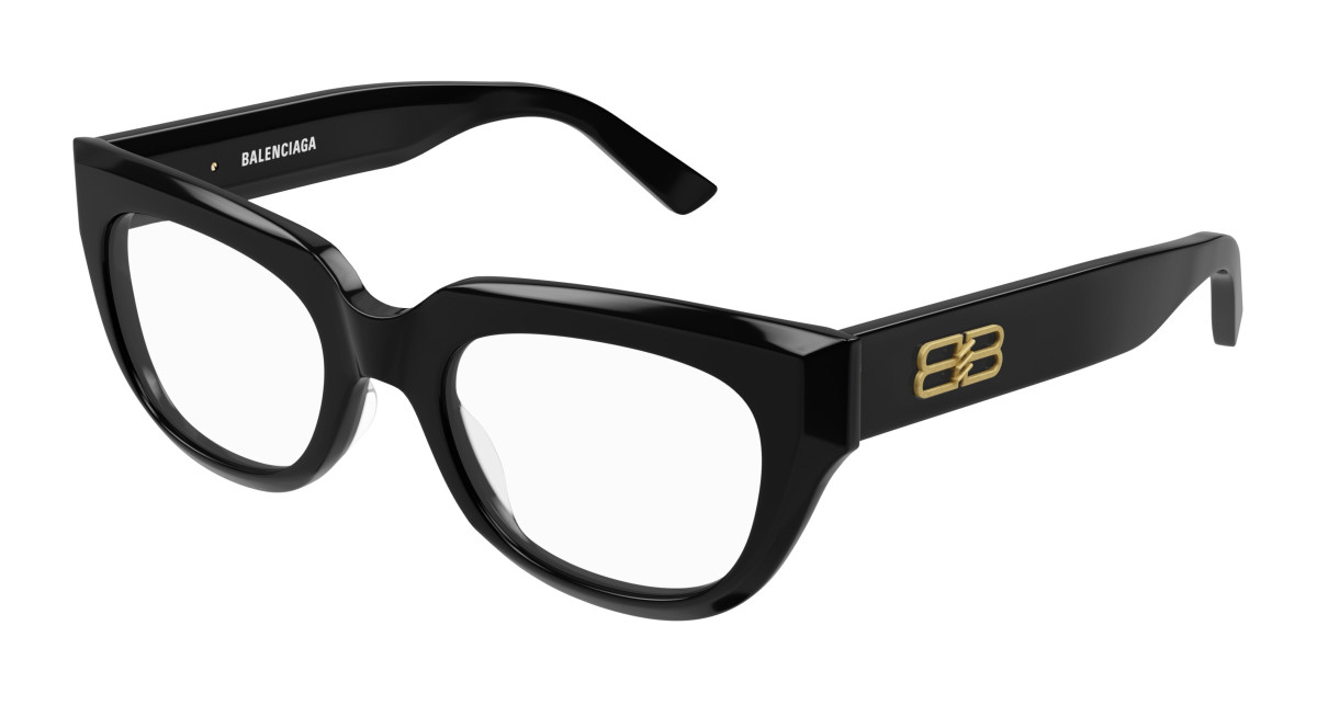 Lunettes de Vue Balenciaga BB0239O 001 Noir