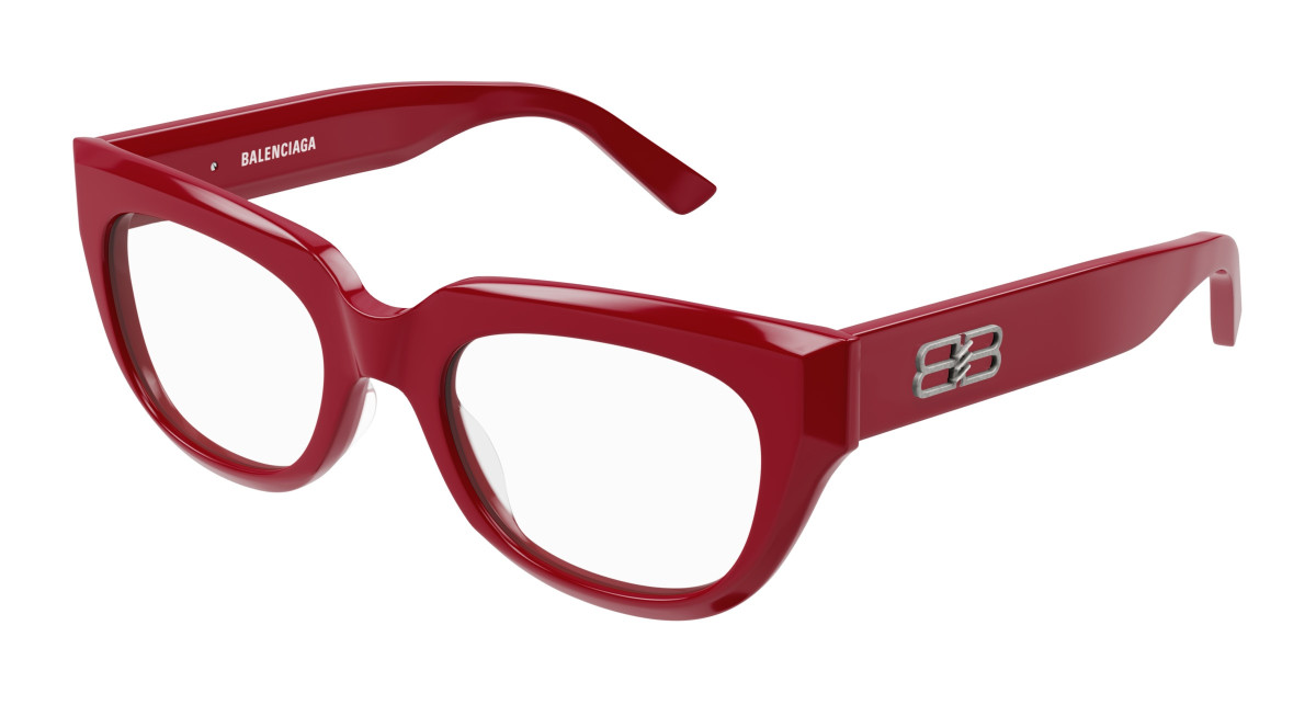 Lunettes de Vue Balenciaga BB0239O 003 Rouge