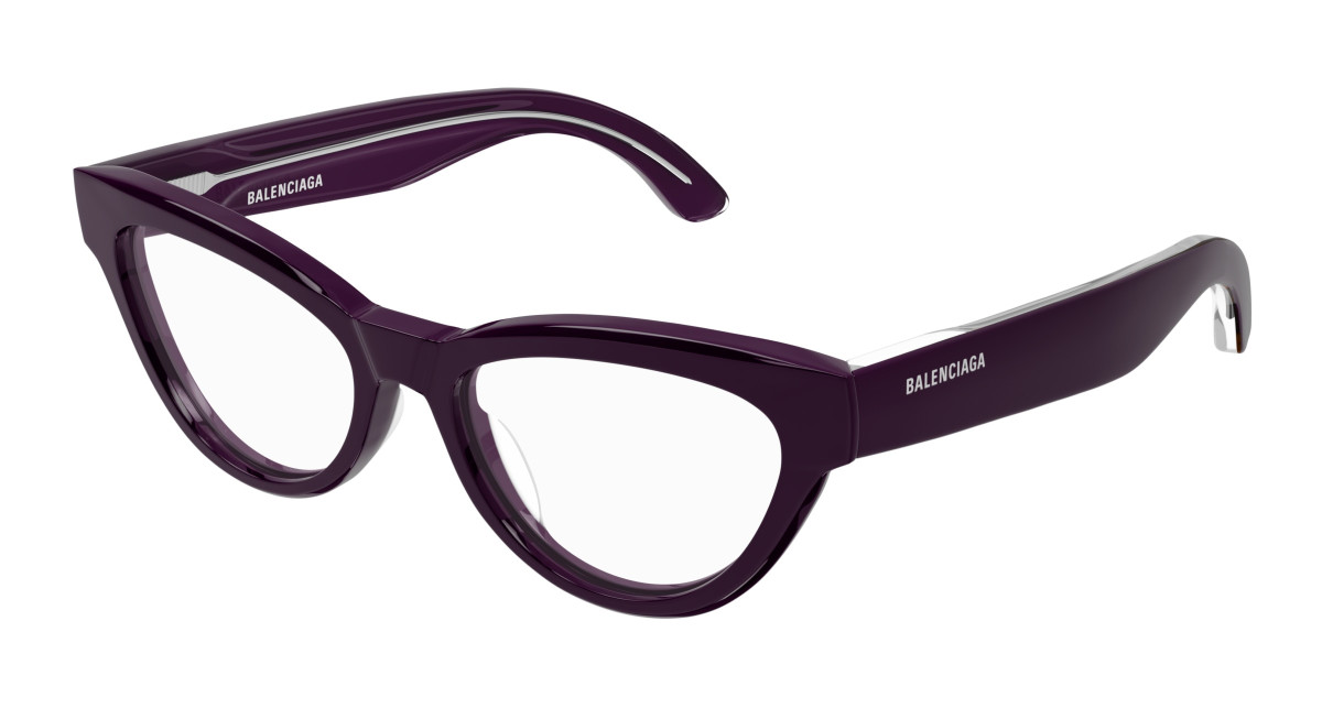 Lunettes de Vue Balenciaga BB0241O 003 Violet