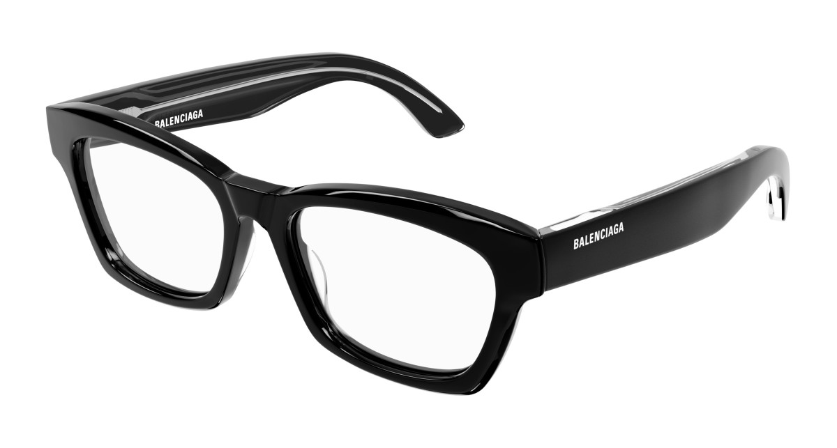 Lunettes de Vue Balenciaga BB0242O 001 Noir