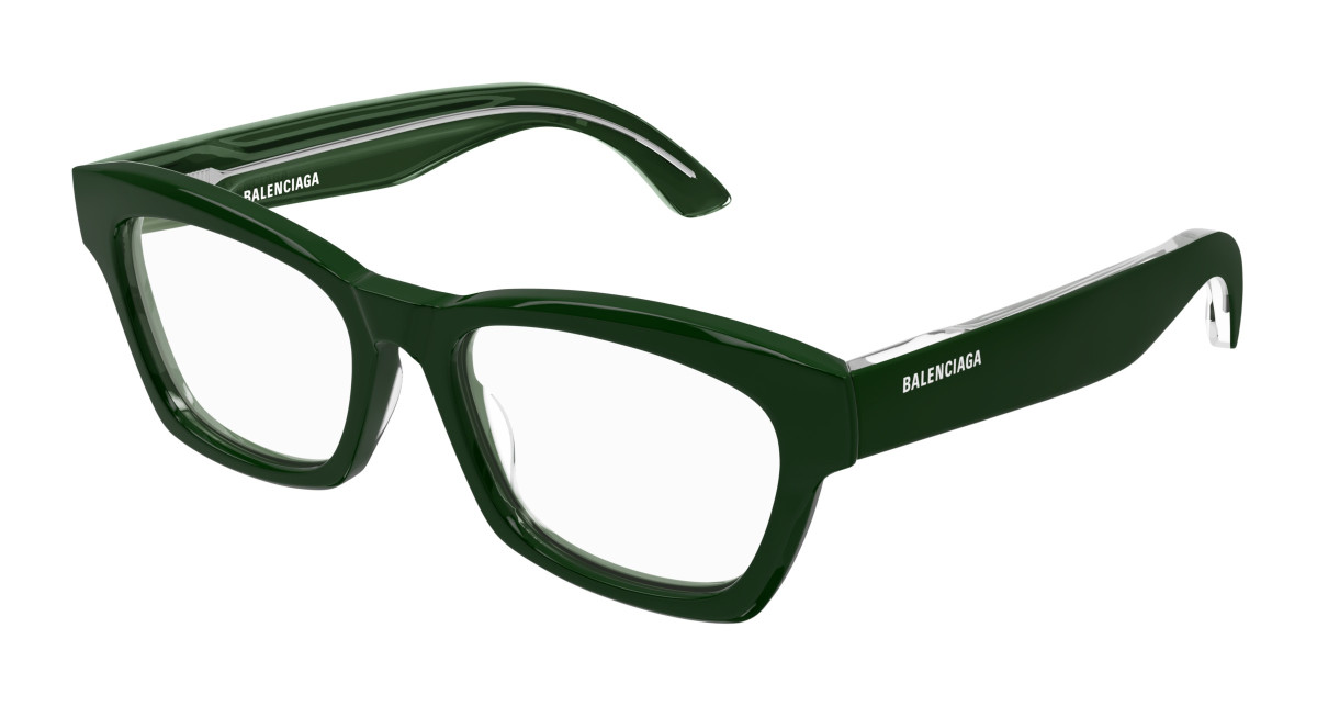 Lunettes de Vue Balenciaga BB0242O 003 Vert