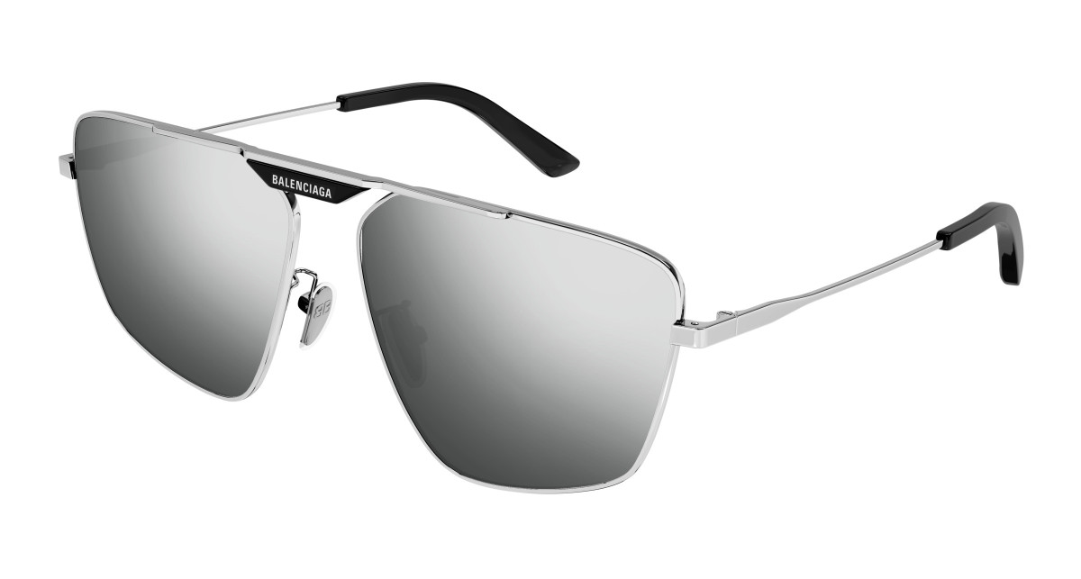 Lunettes de Soleil Balenciaga BB0246SA 002 Argent