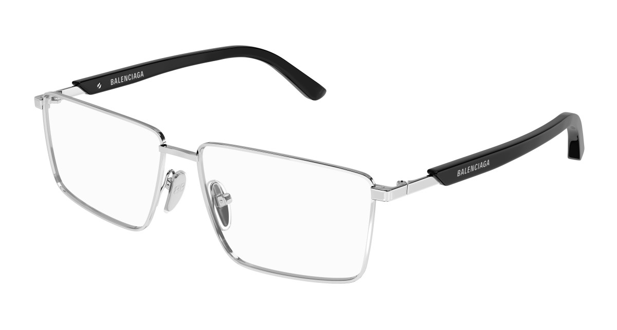 Lunettes de Vue Balenciaga BB0247O 001 Argent