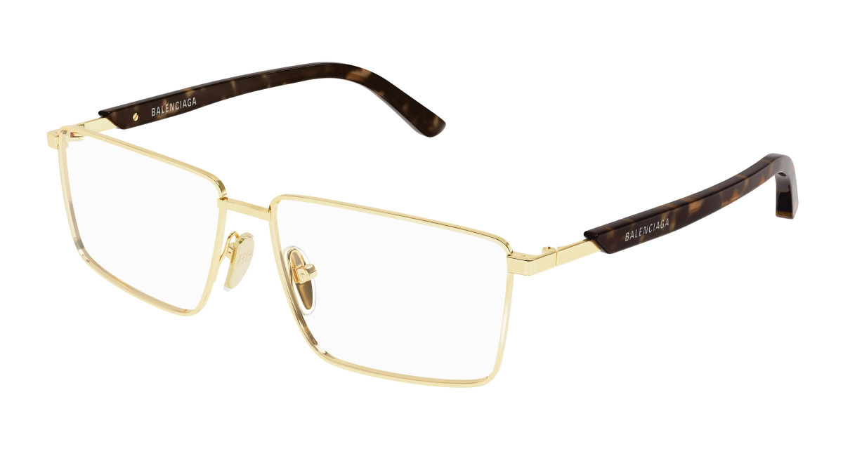 Lunettes de Vue Balenciaga BB0247O 002 Or