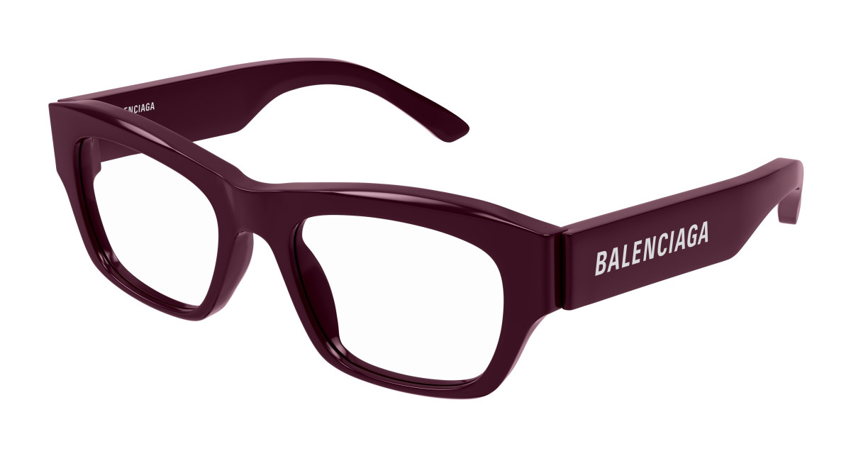 Lunettes de Vue Balenciaga BB0264O 004 Bourgogne