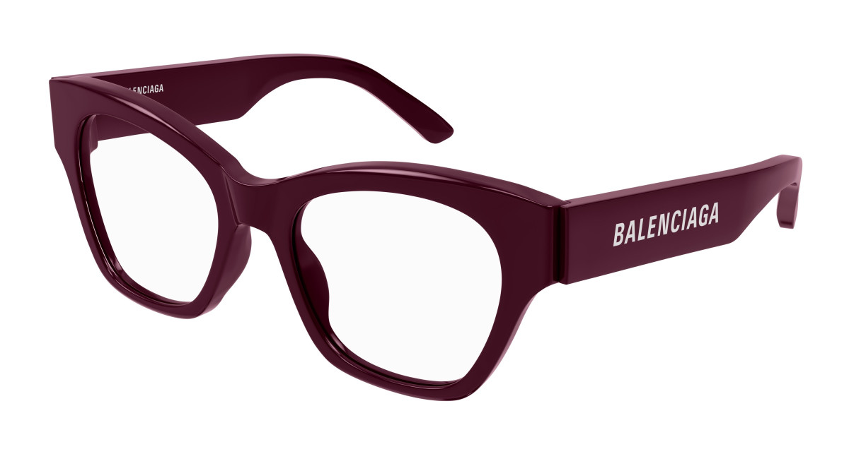 Lunettes de Vue Balenciaga BB0263O 004 Bourgogne