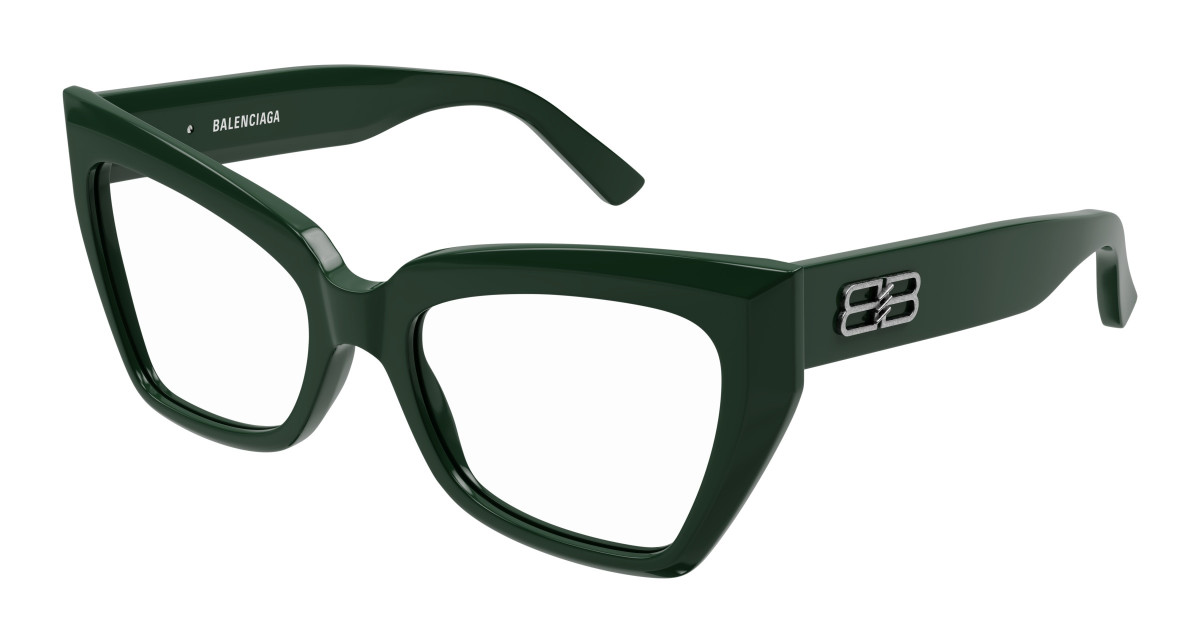 Lunettes de Vue Balenciaga BB0275O 004 Vert