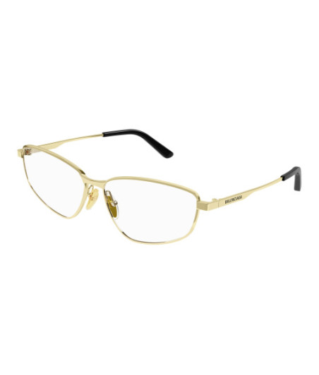 Lunettes de Vue Balenciaga BB0281O 002 Or