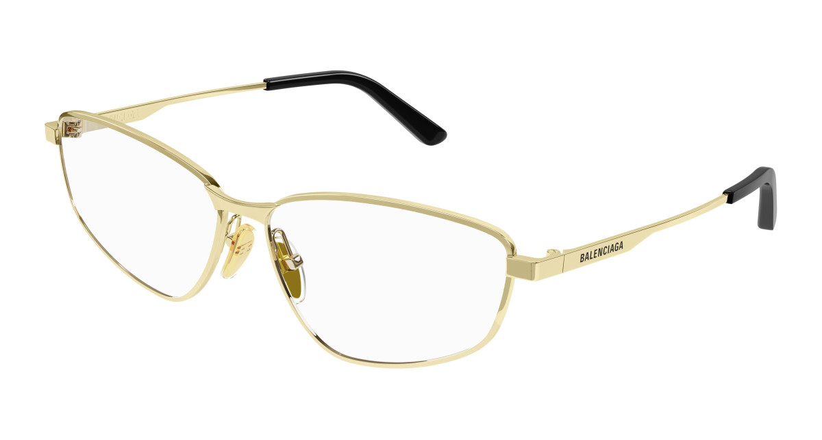 Lunettes de Vue Balenciaga BB0281O 002 Or