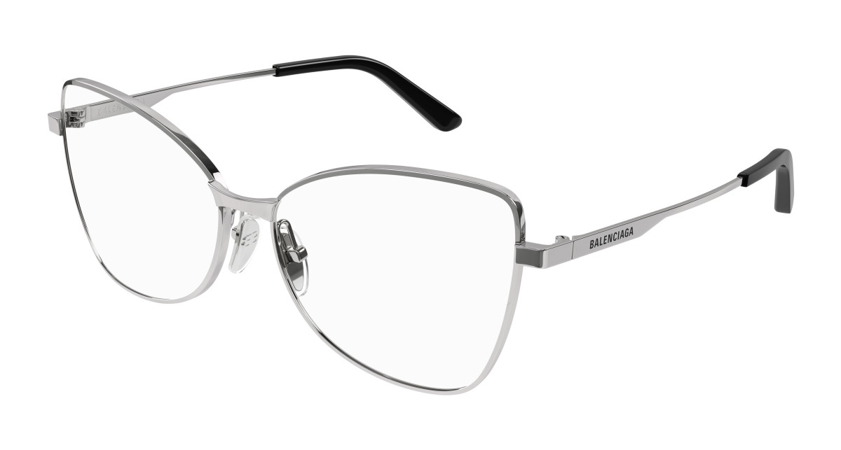 Lunettes de Vue Balenciaga BB0282O 003 Ruthenium