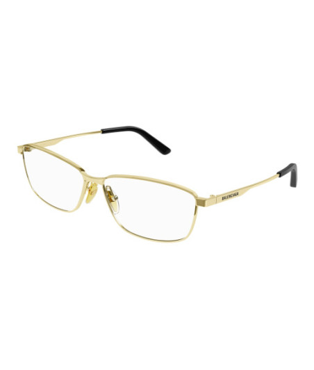 Lunettes de Vue Balenciaga BB0283O 002 Or