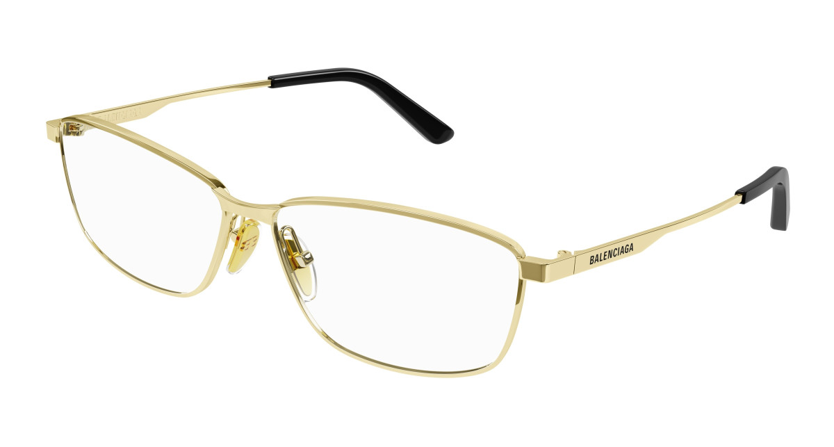 Lunettes de Vue Balenciaga BB0283O 002 Or