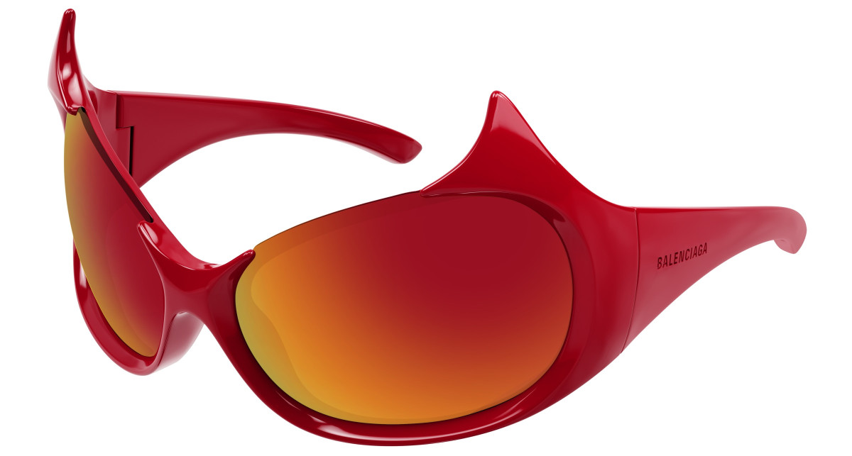 Lunettes de Soleil Balenciaga BB0284S 004 Rouge