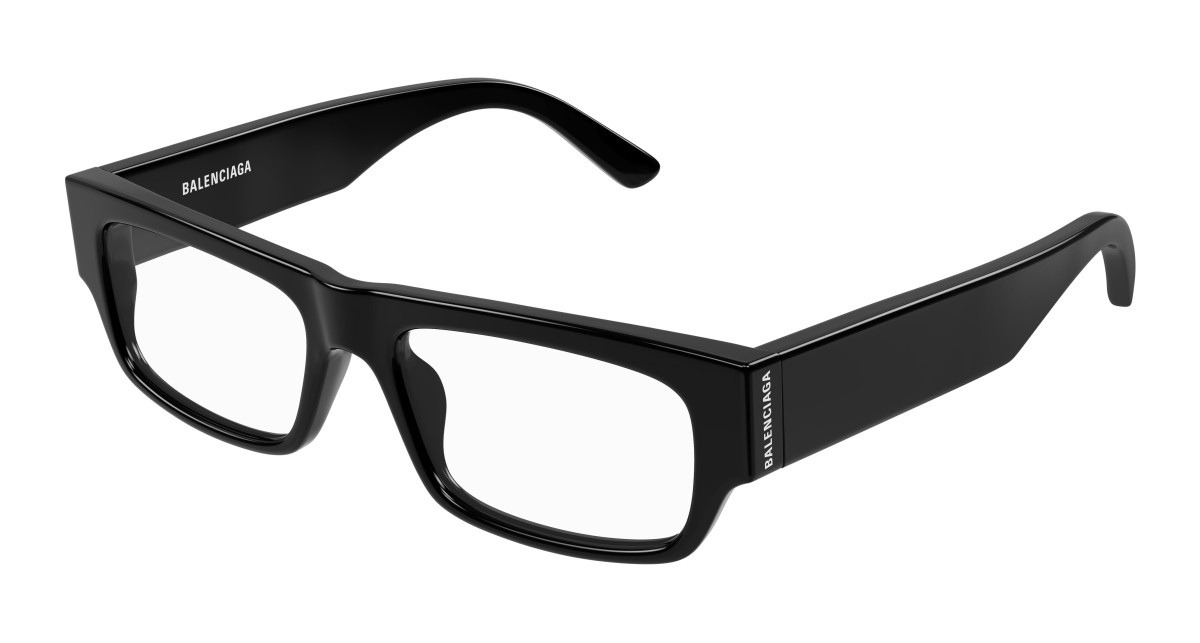 Lunettes de Vue Balenciaga BB0304O 001 Noir