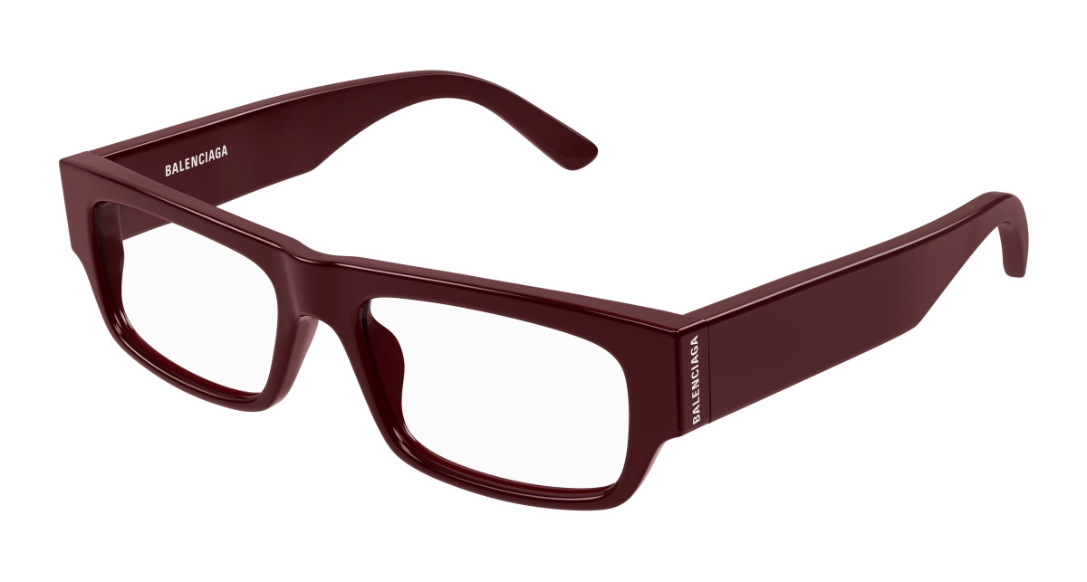 Lunettes de Vue Balenciaga BB0304O 004 Bourgogne