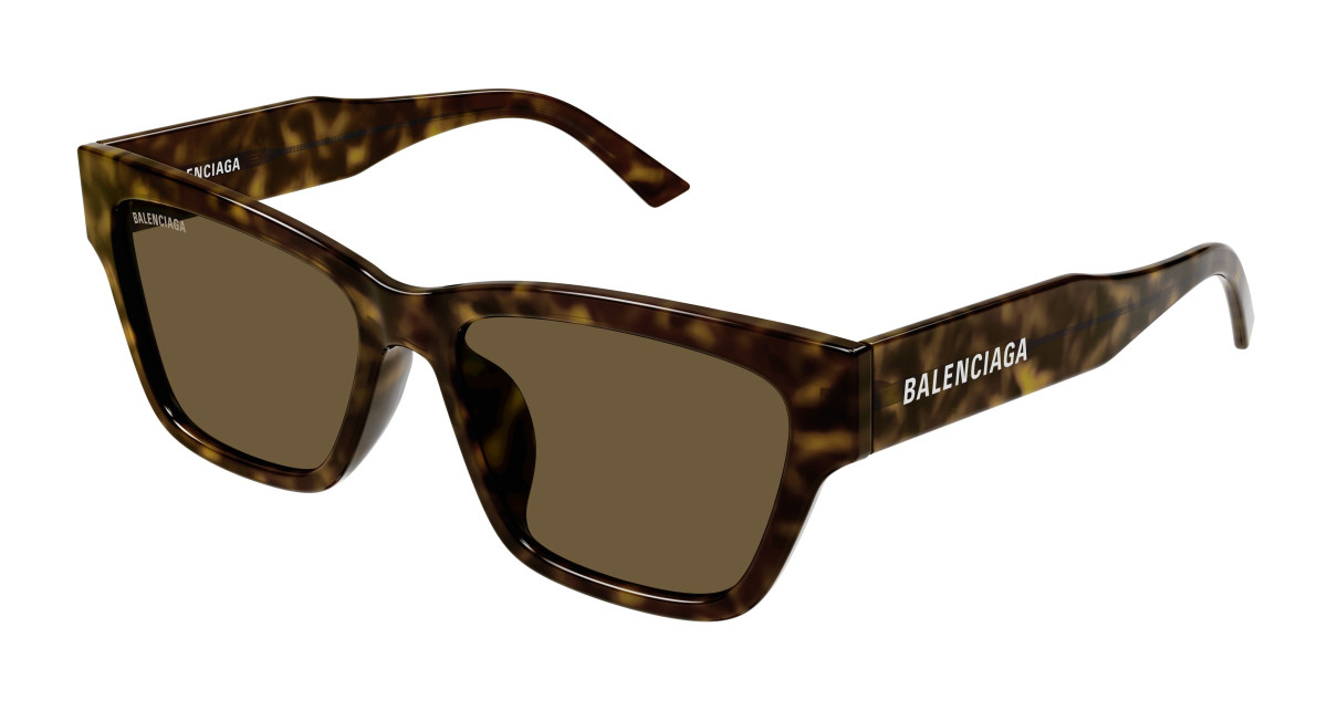 Lunettes de Soleil Balenciaga BB0307SA 002 Havane