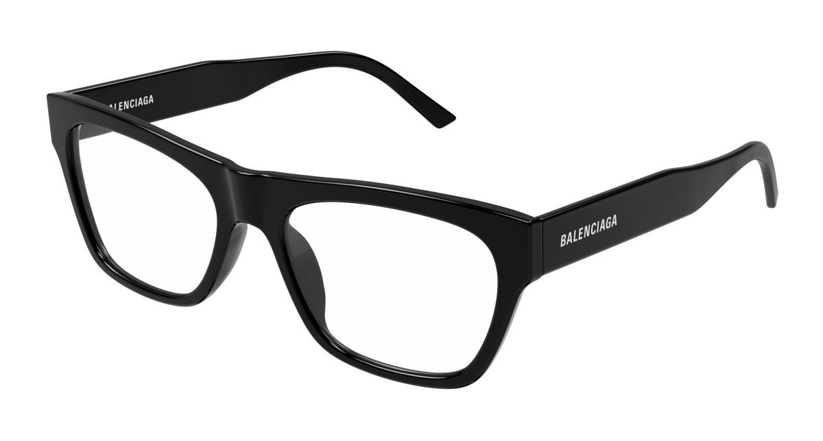 Lunettes de Vue Balenciaga BB0308O 001 Noir