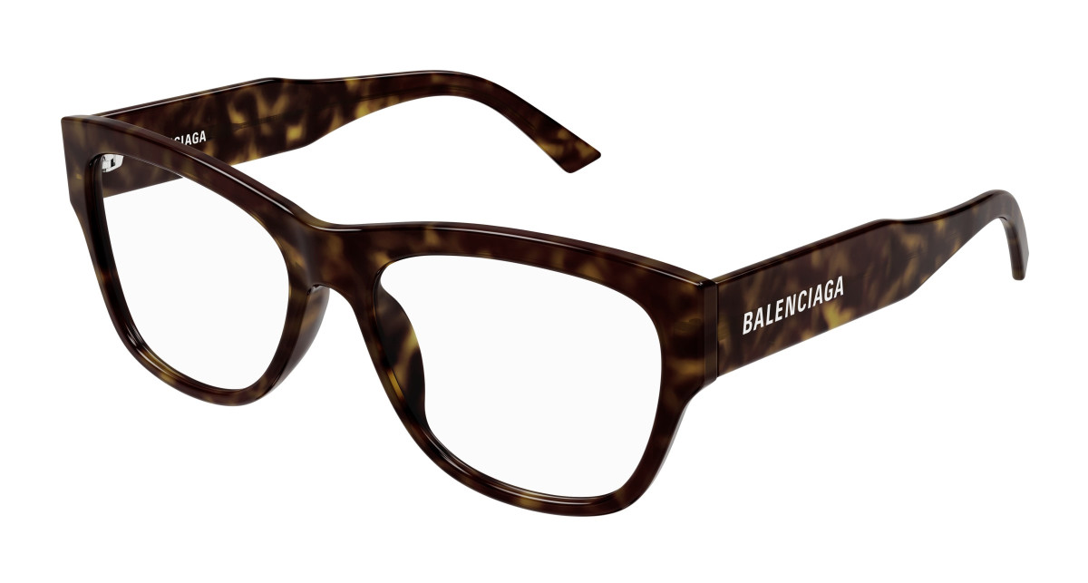 Lunettes de Vue Balenciaga BB0309O 002 Havane