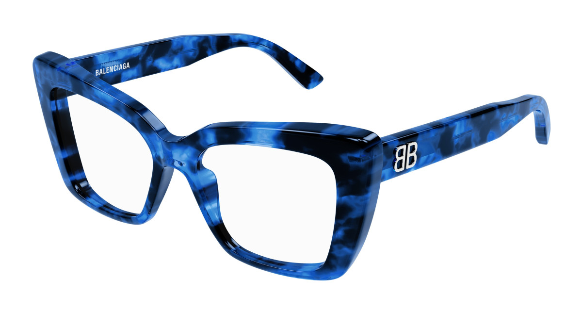 Lunettes de Vue Balenciaga BB0297O 004 Bleu