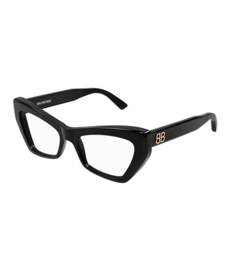 Lunettes de Vue Balenciaga BB0296O 001 Noir