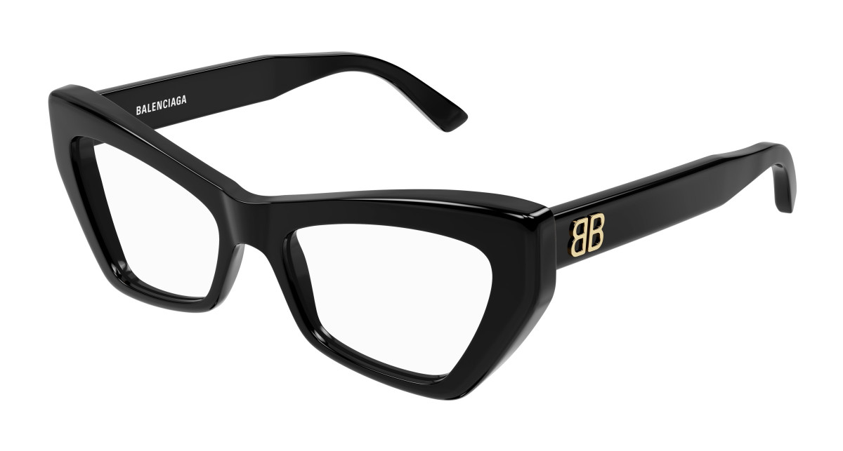 Lunettes de Vue Balenciaga BB0296O 001 Noir