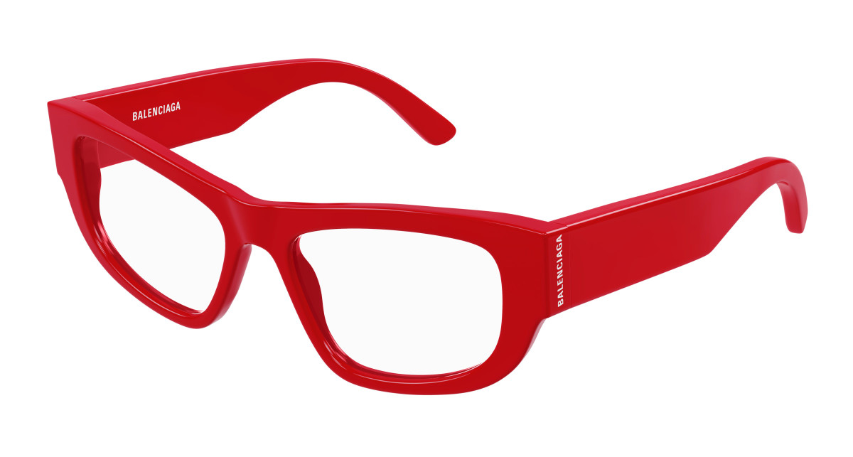 Lunettes de Vue Balenciaga BB0303O 004 Rouge