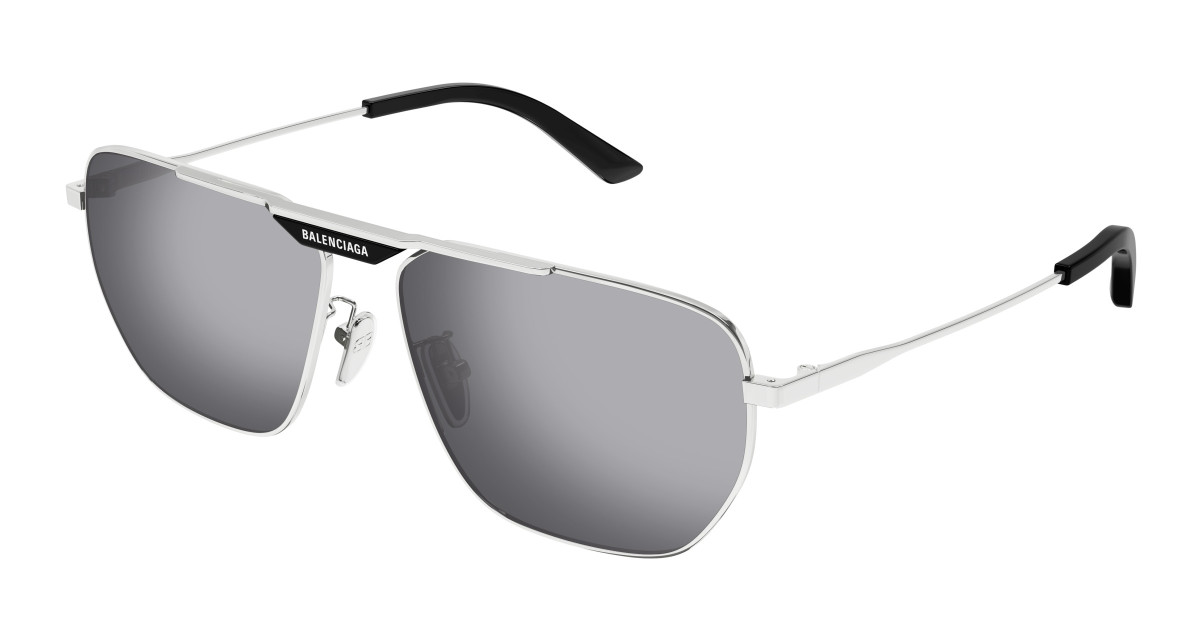 Lunettes de Soleil Balenciaga BB0298SA 003 Argent