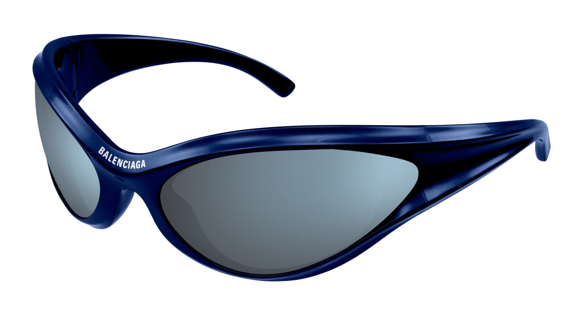 Lunettes de Soleil Balenciaga BB0317S 004 Bleu