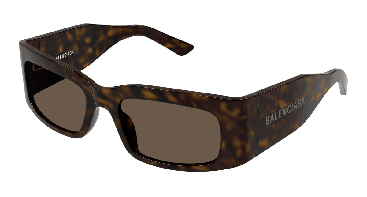 Lunettes de Soleil Balenciaga BB0328S 002 Havane