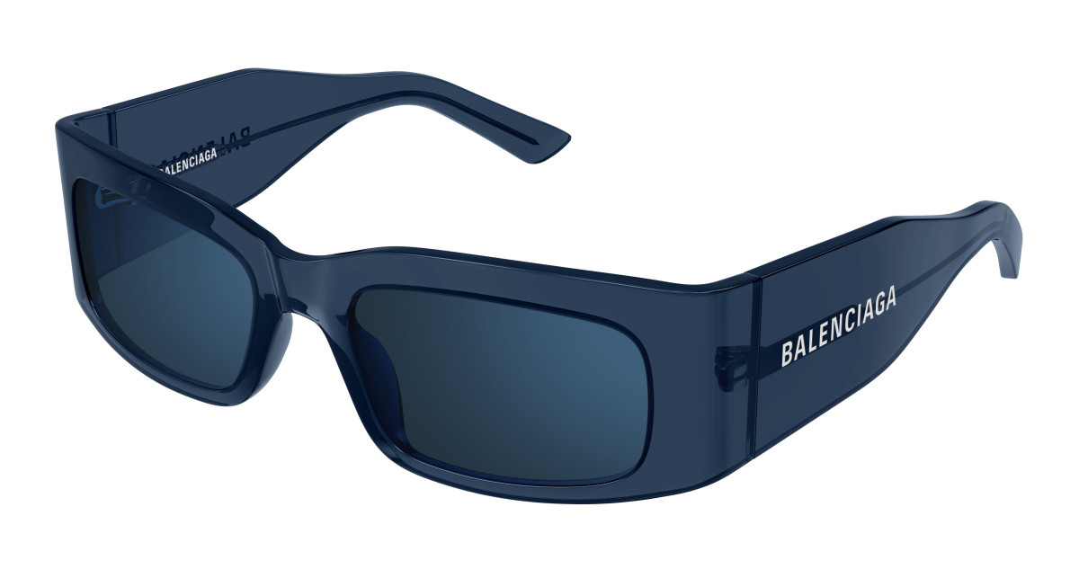 Lunettes de Soleil Balenciaga BB0328S 004 Bleu