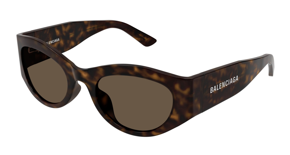 Lunettes de Soleil Balenciaga BB0330SK 002 Havane