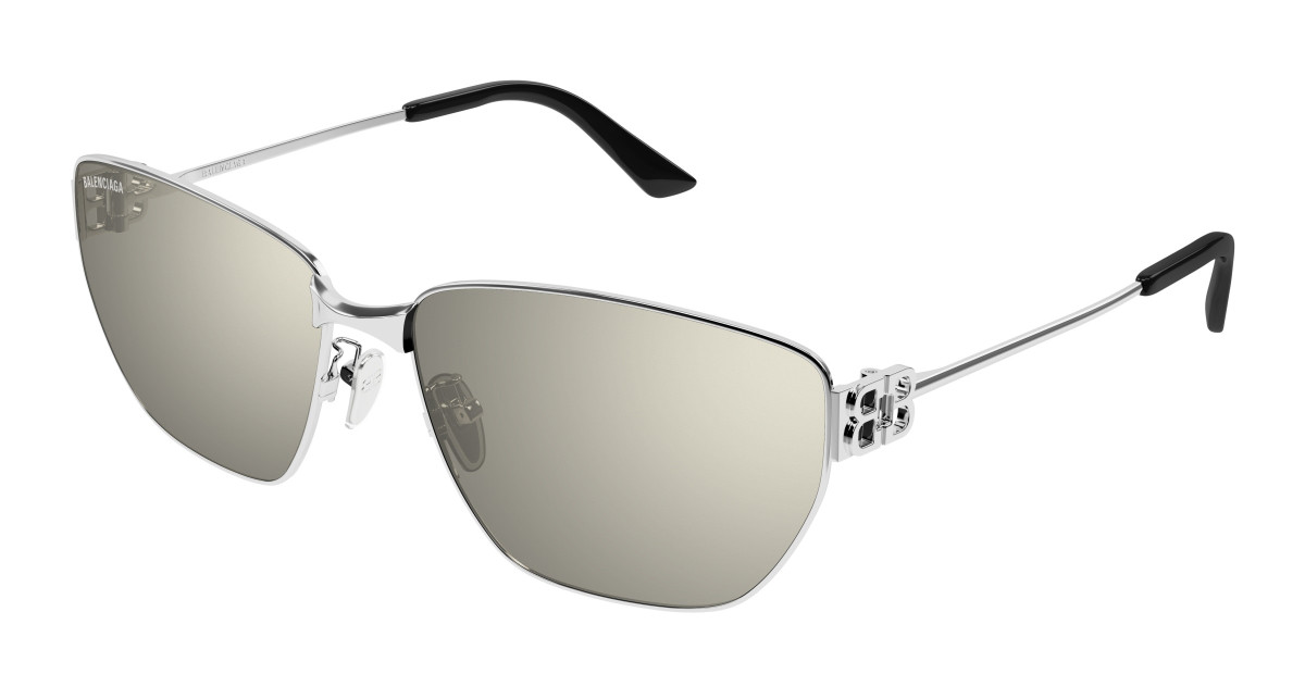 Lunettes de Soleil Balenciaga BB0337SK 006 Argent