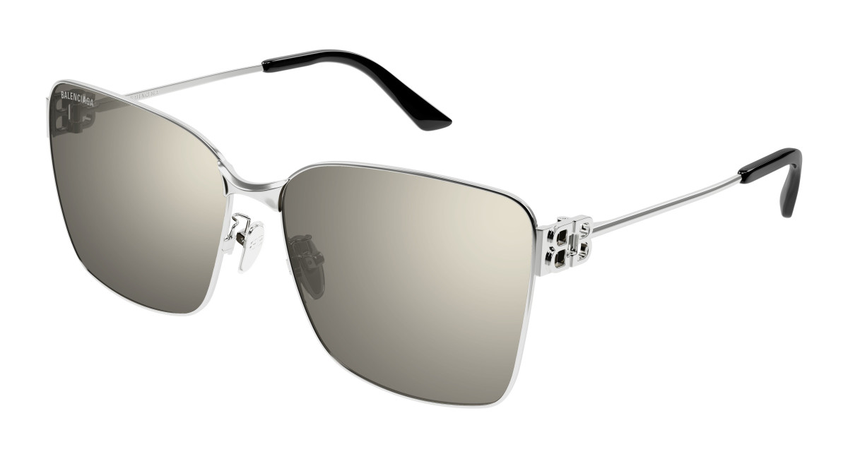 Lunettes de Soleil Balenciaga BB0338SK 006 Argent