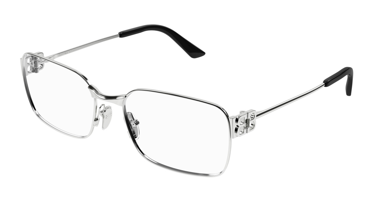 Lunettes de Vue Balenciaga BB0340O 002 Argent