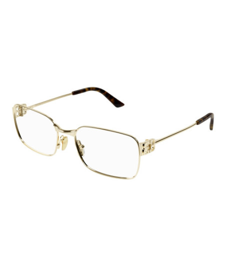 Lunettes de Vue Balenciaga BB0340O 003 Or