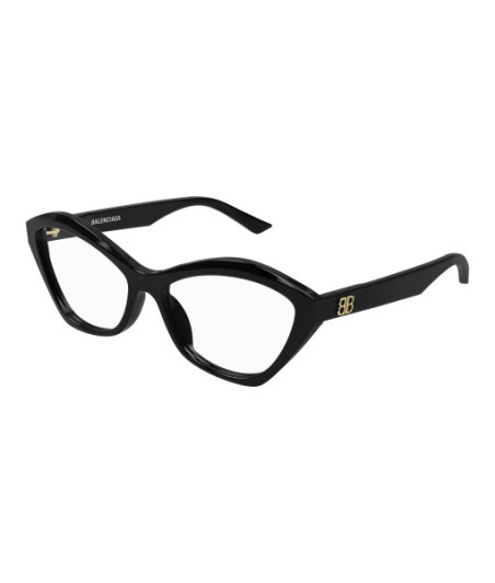 Lunettes de Vue Balenciaga BB0341O 001 Noir