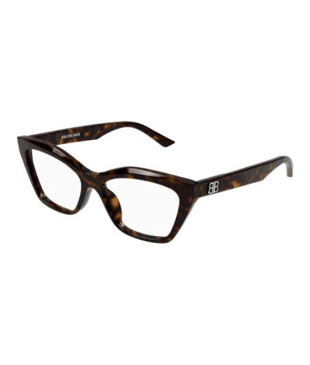 Lunettes de Vue Balenciaga BB0342O 002 Havane