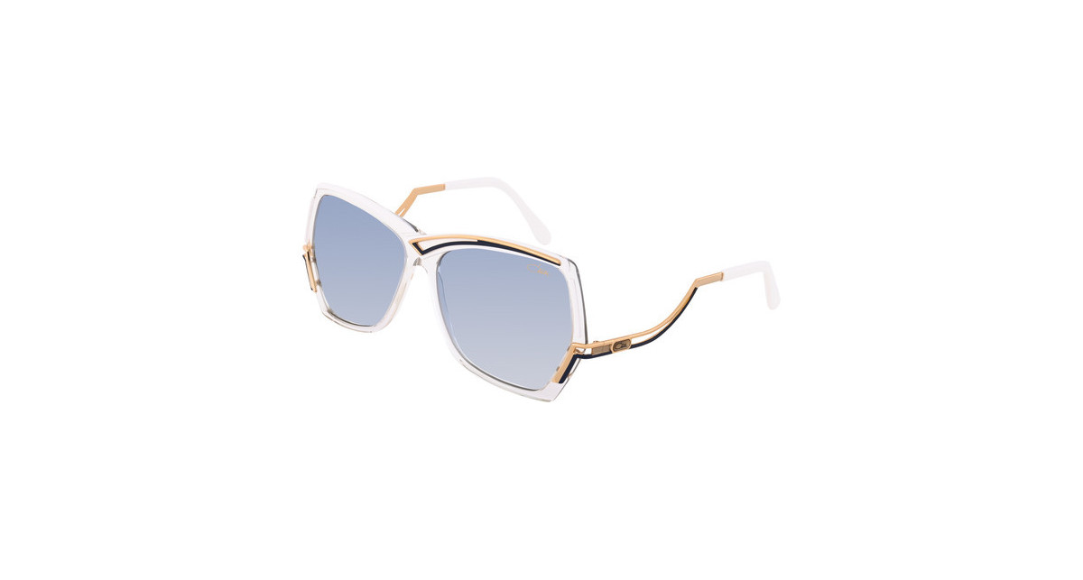 Lunettes de Soleil Cazal 178/3 180 Blanc