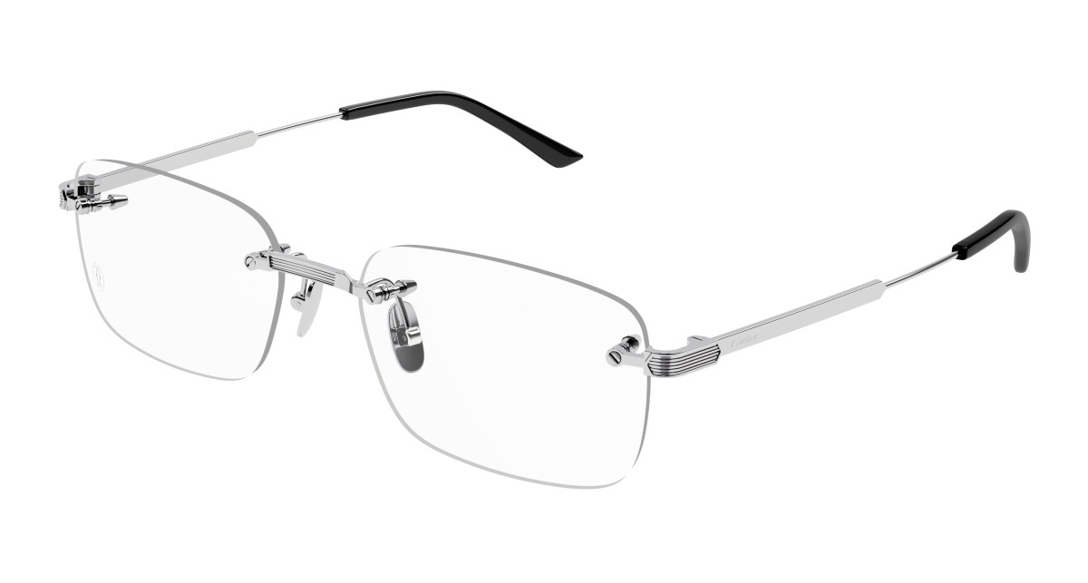 Sunglasses Cartier CT0349O 002 Silver