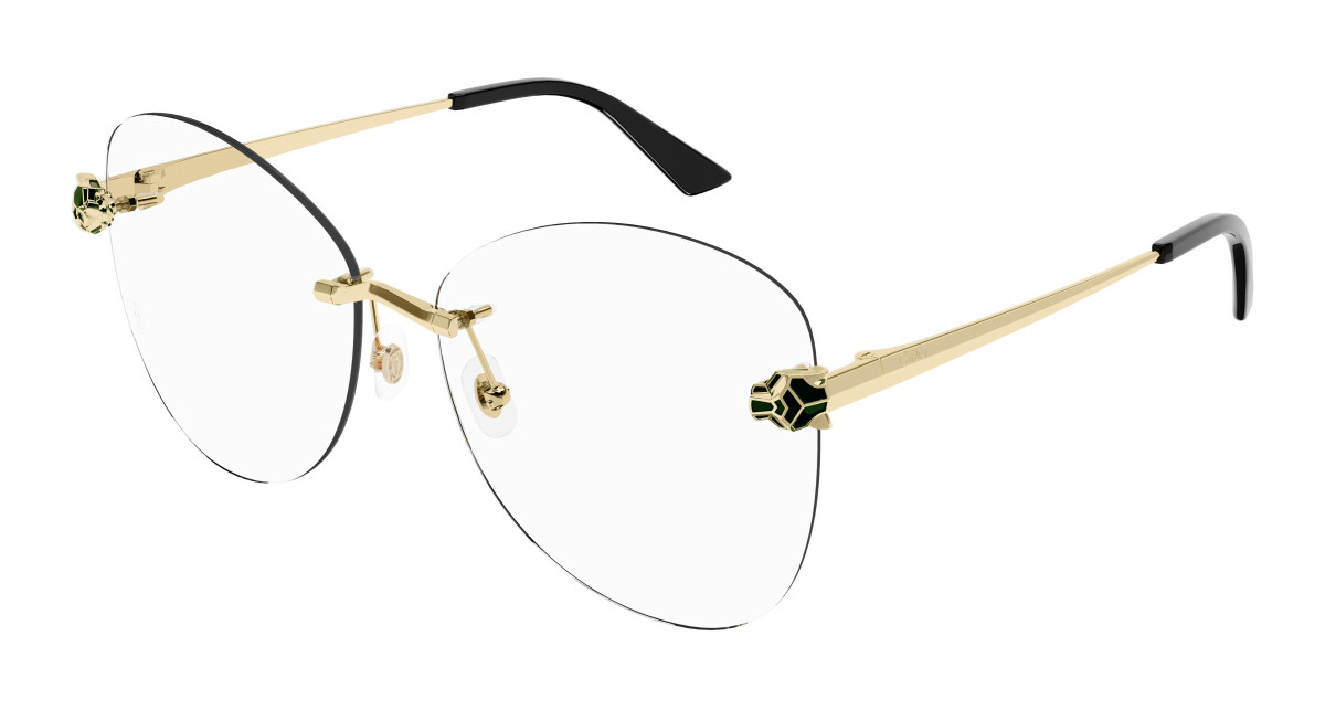 Sunglasses Cartier CT0418O 001 Gold