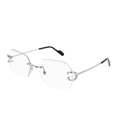 Sunglasses Cartier CT0416O 002 Silver