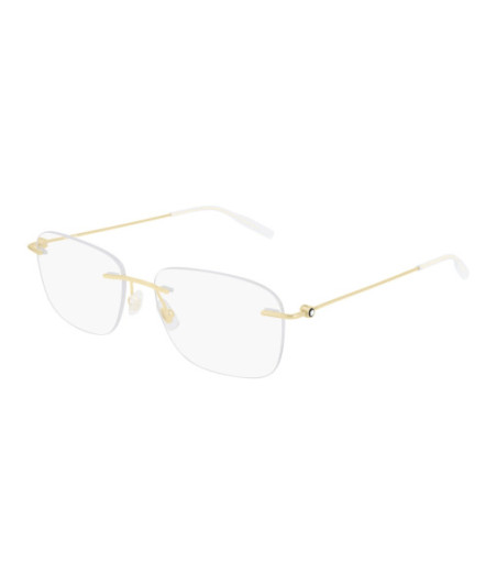 Sunglasses Montblanc MB0075O 002 Gold