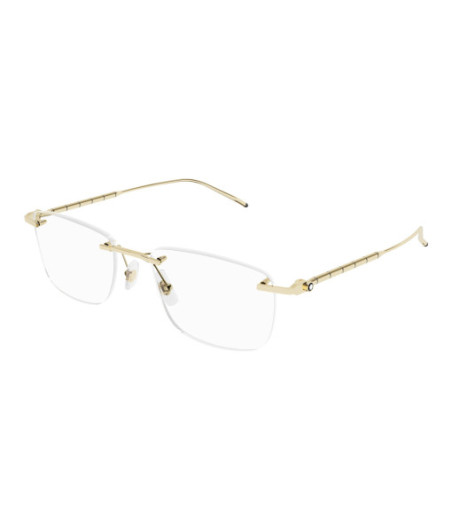 Sunglasses Montblanc MB0215O 001 Gold