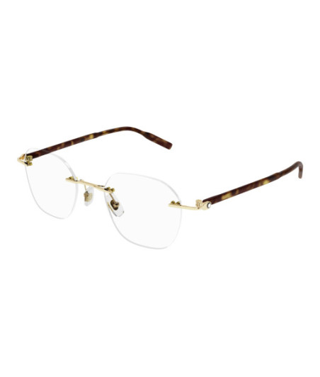 Sunglasses Montblanc MB0223O 002 Gold