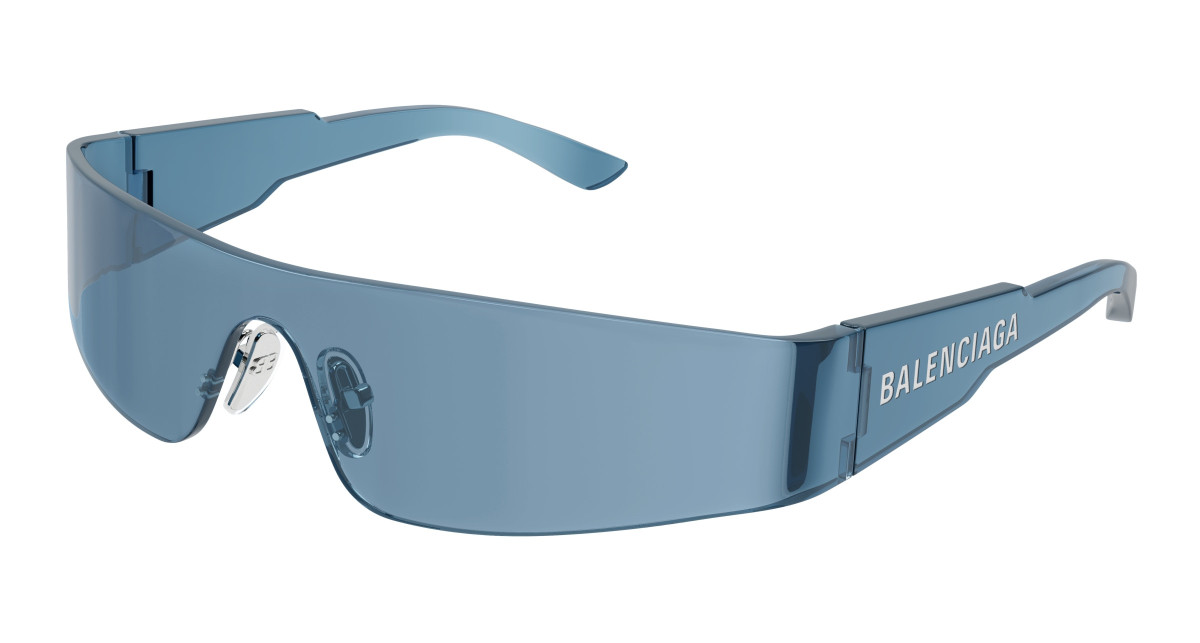 Lunettes de Soleil Balenciaga BB0041S 014 Bleu