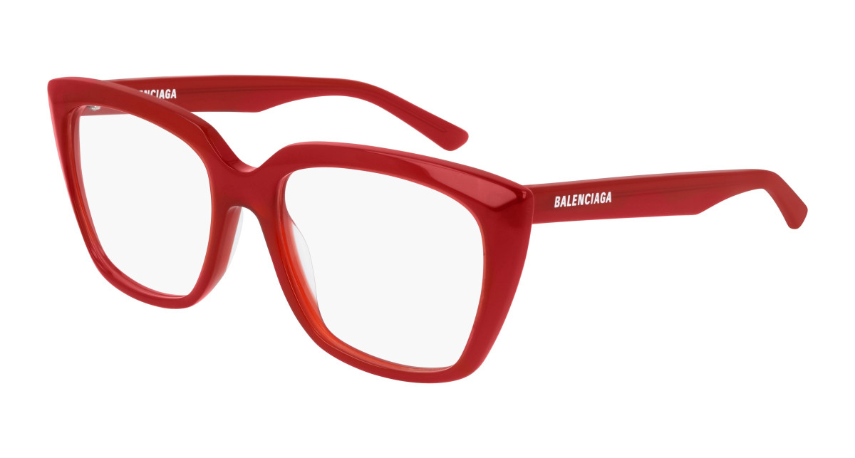 Lunettes de Vue Balenciaga BB0062O 004 Rouge