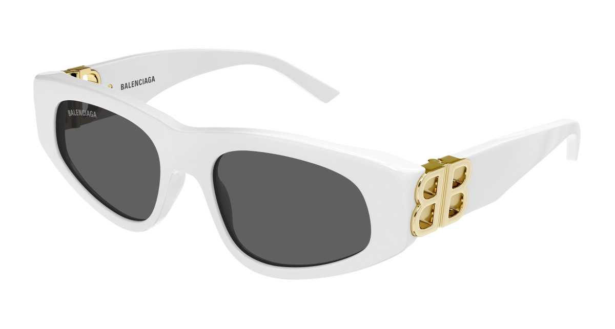 Lunettes de Soleil Balenciaga BB0095S 012 Blanc