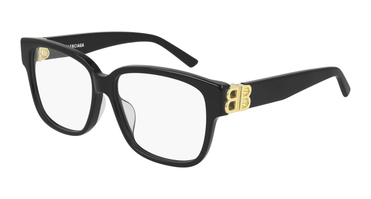 Lunettes de Vue Balenciaga BB0104O 001 Noir